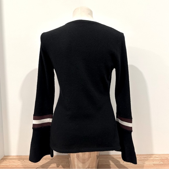 Neiman Marcus Cashmere Black Sweater - Picture 2 of 4